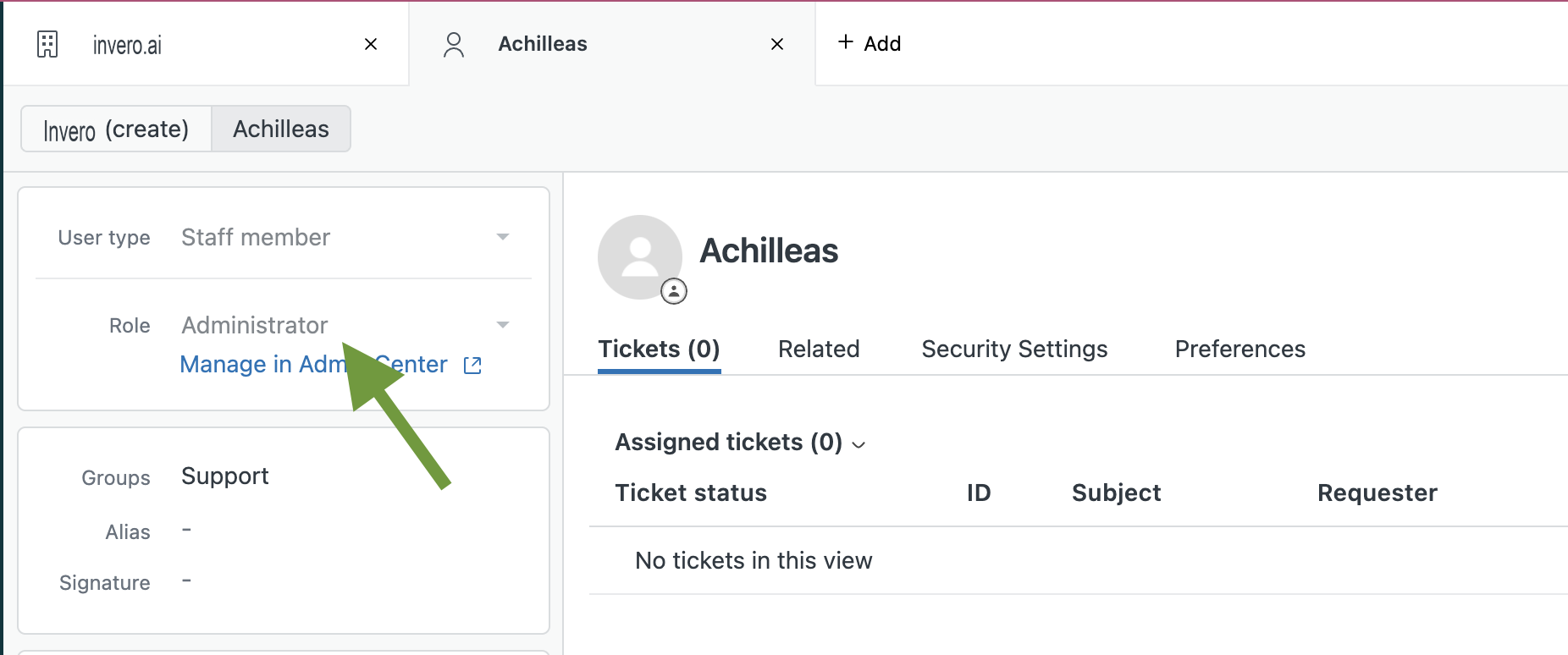 User Profile